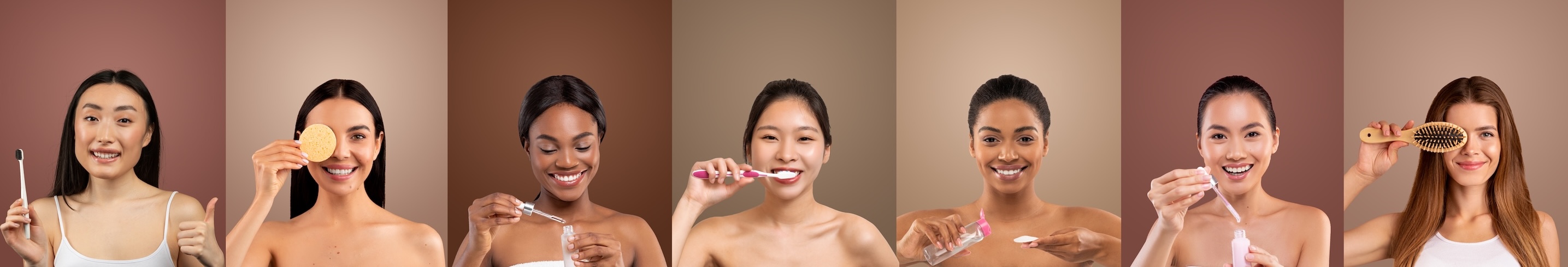 smiling women